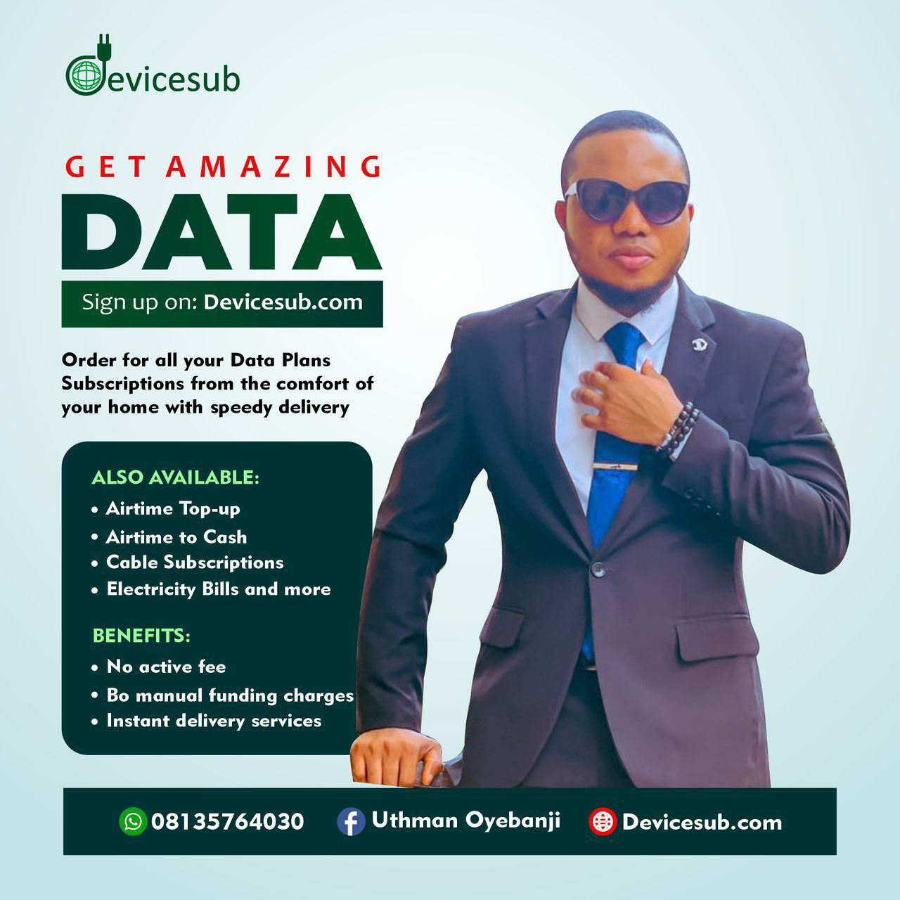 African woman using smartphone